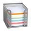 Куб для бумаги Axent 10х10x10 см серебристый (2112-03-A) - миниатюра 2