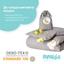 Комплект постільної білизни для немовлят в ліжечко Papaella Горошок, сірий, 135х100 см (8-33347) - мініатюра 6