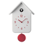 Годинник настінний Guzzini Home із зозулею і маятниковим дзвоном, сірий з червоним (16860211) - мініатюра 1