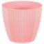 Горшок для цветов Serinova Sumela, 1.4 л, светло-розовый (SML2-PudraPembe) - миниатюра 1