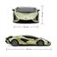 Автомобіль KS Drive на р/к Lamborghini Sian 1:24, 2.4Ghz зелений (124GLSG) - мініатюра 6