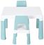 Дитячий функціональний столик і два стільчики Poppet Моно Блу, блакитний (PP-005WB-2) - мініатюра 4