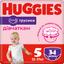 Подгузники-трусики для девочек Huggies Pants 5 (12-17 кг), 34 шт. - миниатюра 1