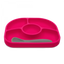 Силиконовая тарелка на присоске с ложкой BBluv, розовый (B0153-P) - миниатюра 2