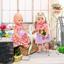 Одежда для куклы Baby Born Праздничное платье с кроликом (824559-2) - миниатюра 5
