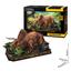 Трехмерная головоломка-конструктор CubicFun National Geographic Dino, Трицератопс (DS1052h) - миниатюра 2