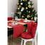 Подушка на стілець Прованс Merry Christmas 40 см червона (31490) - мініатюра 4