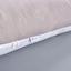 Наволочка-чехол на П-образную подушку для беременных и отдыха Ideia, 140х75 см, светло-серый и белый (8-35126) - миниатюра 3
