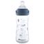 Пляшечка для годування Bebe Confort Emotion Physio Urban Garden, 360 мл, синя (3102209170) - мініатюра 1