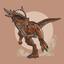 Картина по номерам ArtCraft Пахицефалозавр 30x30 см (15010-AC) - миниатюра 1
