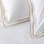 Постельное белье Karaca Home White Colletion Oriane Bej, евро, бежевое (svt-2000022316262) - миниатюра 2