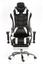 Геймерское кресло Special4you ExtremeRace с подставкой для ног черное с белым (E4732) - миниатюра 2