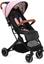 Детская коляска MoMi Estelle Love Black- pink, черный с розовым (WOSP00004) - миниатюра 1
