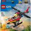 Конструктор LEGO City Пожежний рятувальний гелікоптер 85 деталей (60411) - мініатюра 1