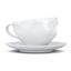Чашка з блюдцем для кави Tassen Усмішка 200 мл, порцеляна (TASS14101/TA) - мініатюра 6