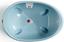 Ванночка OK Baby Laguna, 83 см, блакитний (37935535) - мініатюра 2
