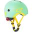Шлем защитный Scoot and Ride, с фонариком, 45-51 см (XXS/XS), зеленый (SR-181206-KIWI) - миниатюра 2