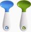 Набор ложек Munchkin Scooper Spoons, голубой с зеленым, 2 шт. (012373.01) - миниатюра 1