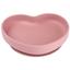 Тарелка Canpol babies Сердце, силиконовая, розовая (80/309_pin) - миниатюра 1