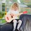 Дитяча гітара New Classic Toys червона (10300) - мініатюра 4