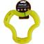 Игрушка для собак AnimAll Fun AGrizZzly Кольцо шестисторонное желтая 20 см - миниатюра 1