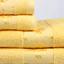 Рушник махровий Maisonette Bamboo, 76х152 см, жовтий (8699965120940) - мініатюра 2