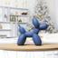 Статуетка декоративна МВМ My Home Пес з кульки, синя (DH-ST-06 DARK BLUE) - мініатюра 5