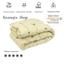 Одеяло шерстяное Руно Sheep, 205х172 см, бежевый (316.52ПШУ_Sheep) - миниатюра 3