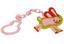 Ланцюжок для пустушки Курносики Зайчик, з кліпсою, рожевий (7089 рож) - мініатюра 1