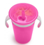 Чашка-контейнер Munchkin Snack and Sip, 266 мл, розовый (012460WWW) - миниатюра 4
