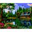 Картина по номерам ZiBi Art Line Домик в лесу 40х50 см (ZB.64100) - миниатюра 1