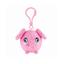 Ароматная мягкая игрушка-брелок Squeezamals S2 Милый Слон, 6 см, розовый (SQS00710E) - миниатюра 1