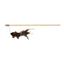 Іграшка для котів Trixie Вудка з мишкою та пір'ям, 50 см (45801) - мініатюра 1