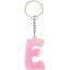 Брелок Yes буква Е, 5 см, рожевый (554257) - мініатюра 1