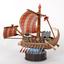 3D Пазл CubicFun Римський Бойовий корабель, 85 елементів (T4032h) - мініатюра 3