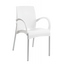 Кресло Papatya Vital-K, база алюминий, белый (812382) - миниатюра 1