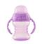 Поїльник-непроливайка Baby Team, зі спаутом і ручками, 6+ міс., 180 мл, фіолетовий (5022_фиолетовый) - мініатюра 1