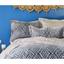 Комплект постельного белья Karaca Home Nitara mavi 2020-1, сатин, евростандарт, голубой (svt-2000022231244) - миниатюра 2