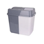 Корзина для мусора Violet House Gray-White, 20+20 л, белый с серым (0016 GRAY-WHITE кач/кр 20+20 л) - миниатюра 1
