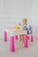 Комплект Poppet Столик Color Pink 5 в 1 + Стул + Подушка на стул + Набор фломастеров (PP-002P-G) - миниатюра 10