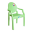 Кресло детское Irak Plastik Afacan, зеленый (CM410) - миниатюра 1