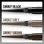 Автоматический стойкий гелевый карандаш для век Maybelline New York Tattoo Smokey Liner тон 010 черный 1 г (B3367900) - миниатюра 6