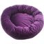 Лежак Matys Сапфир №1, 43х13 см, круглый, фиолетовый - миниатюра 1