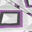 Пододеяльник Home Line Калейдоскоп, бязь, 145х215 см, серо-фиолетовый (174449) - миниатюра 2