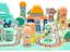 ​Деревянные кубики с ковриком Ecotoys Разноцветный город, 161 шт. (PH05D012) - миниатюра 5