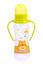 Пляшечка для годування Baby Team, з ручками і силіконовою соскою, 250 мл, салатовий (1411_салатовый) - мініатюра 1
