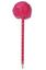 Ручка шариковая Offtop Помпон, розовый (833893) - миниатюра 1