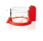 Місткість для цукру/пармезану Guzzini Forme Casa, 15х8х15 см, червоний (16505431) - мініатюра 1
