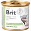 Консервований корм для котів Brit GF Veterinary Diet Cat Cans Diabetes при цукровому діабеті, з ягнятком та горохом, 200 г - мініатюра 1