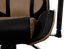 Геймерское кресло GT Racer черное коричневый (X-2645 Black/Brown) - миниатюра 10